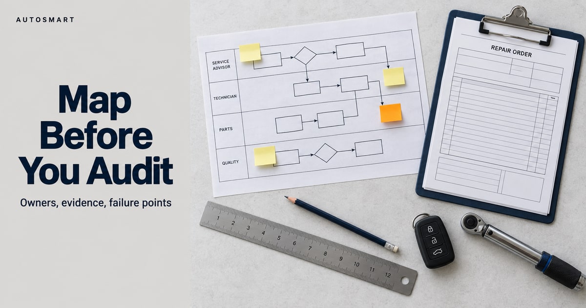 Dealership Service Department Process: How Detailed Should the Map Be?